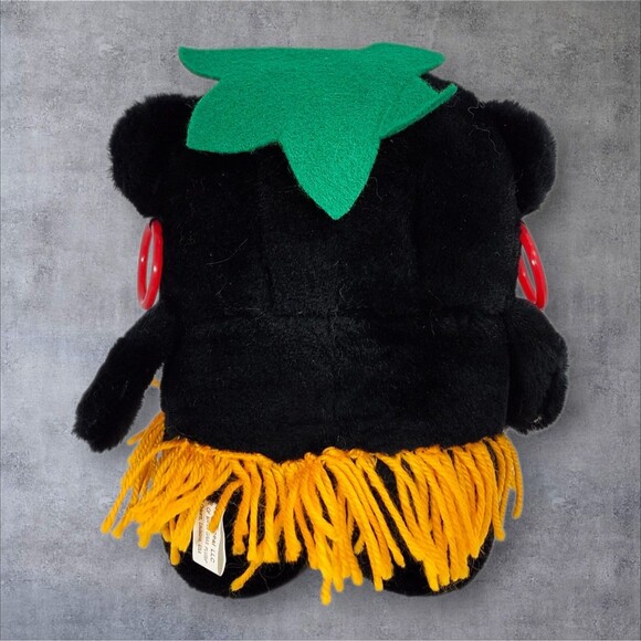 Vintage Mardi Gras Zulu-Style Plush Doll by Plush Appeal New Orleans 9" Beads - Picture 4 of 11